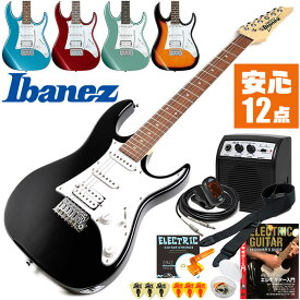 エレキギター 初心者セット アイバニーズ GRX40 入門 (安心12点) Ibanez ストラトタイプ