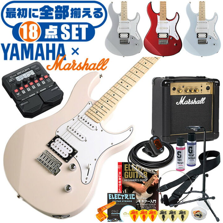 楽天市場】エレキギター 初心者セット ヤマハ PACIFICA112VM YAMAHA 