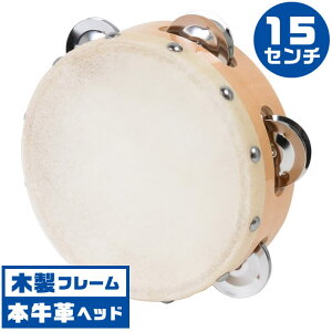 ^o KC TCS-15/5 ؐ ^u 15Z` {wbht Wood Tambourine
