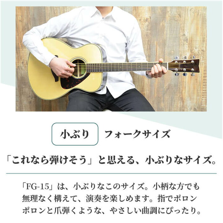 楽天市場】アコースティックギター 初心者セット Legend by Aria FG-15 