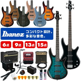 エレキベース 初心者 セット IBANEZ GSR180 GSR280QA アイバニーズ ベース 入門 6点～15点 初心者セット