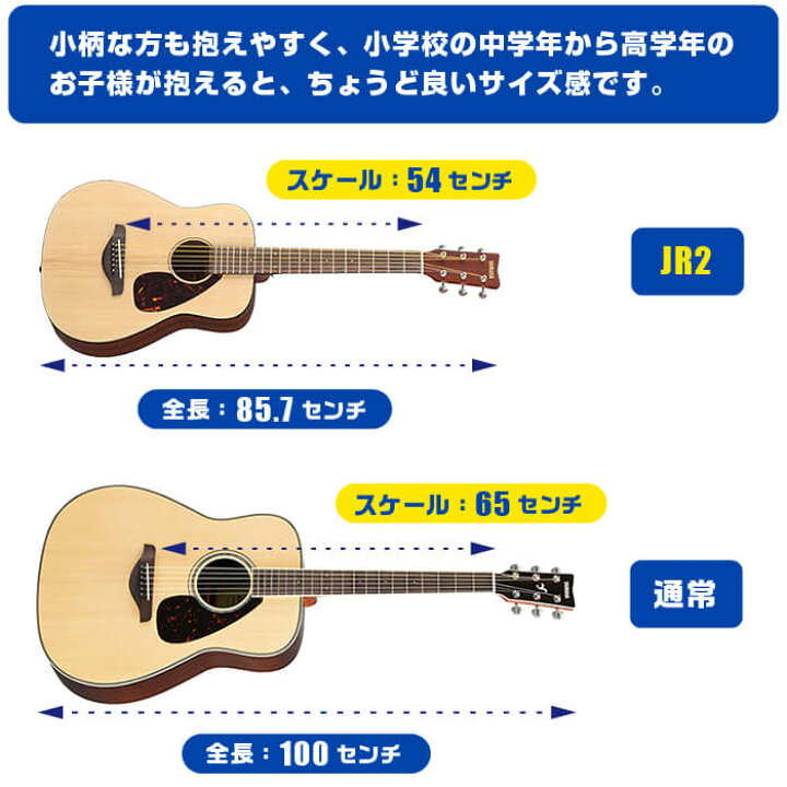 楽天市場】アコースティックギター 初心者 セット ミニギター YAMAHA 