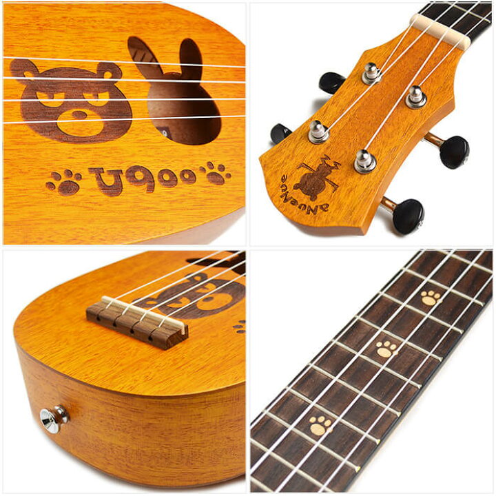 楽天市場】ウクレレ 初心者 セット 入門 2点〜6点 aNueNue U900 aNN 