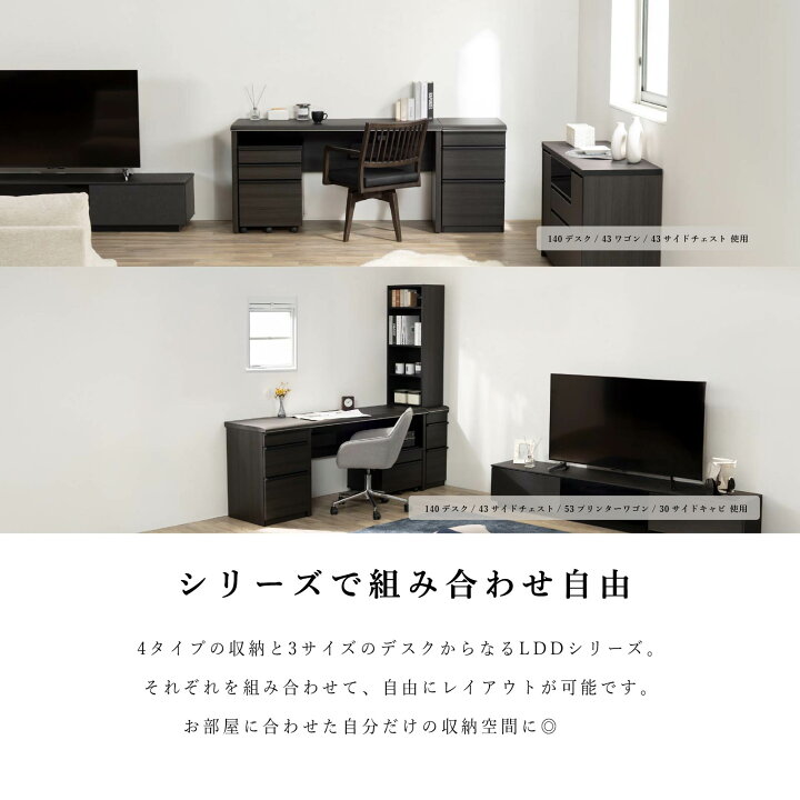 楽天市場】パソコンデスク PCデスク 幅 120 cm デスク 書斎机 