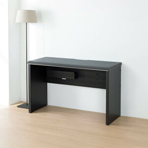 パソコンデスク PCデスク 幅 120 cm デスク 書斎机 コンセント付き 奥行き 50 塩ビ 黒 ブラック 学習机 コンパクト おしゃれ シンプル 机 つくえ 新生活 北欧 リビング 120センチ幅