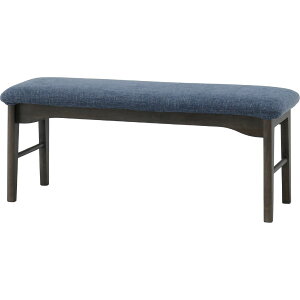 ダイニング ベンチ 北欧 ダイニングチェア ベンチ ロング 二人掛け 110cm 天然木 ナチュラル シンプル グレー ネイビー 食卓椅子 布 ファブリック カバー 木目 シンプル リビング 腰掛け 椅子 2