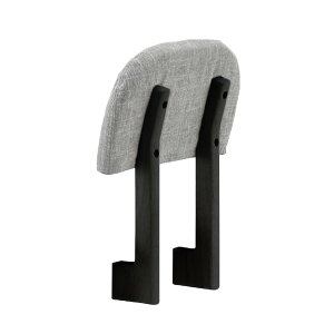 ダイニングチェア ベンチ 背もたれ パーツ単品 ダイニング ベンチ 北欧 ロング 肘掛け 天然木 ナチュラル シンプル グレー ネイビー 食卓椅子 布 ファブリック カバー 木目 シンプル シギヤ