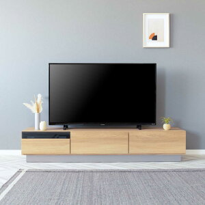 テレビボード 180センチ テレビ台 65インチ 収納 ローボード 完成品 おしゃれ 北欧 ウォールナット調 オーク調 収納 多い 木目調 リビング収納 55インチ 55型 壁付け 組み立て不要 テレビ