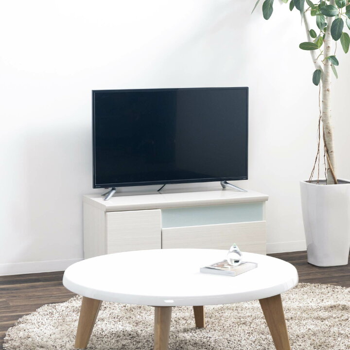 楽天市場】テレビ台 白 おしゃれ 北欧 ローボード テレビボード ロー 
