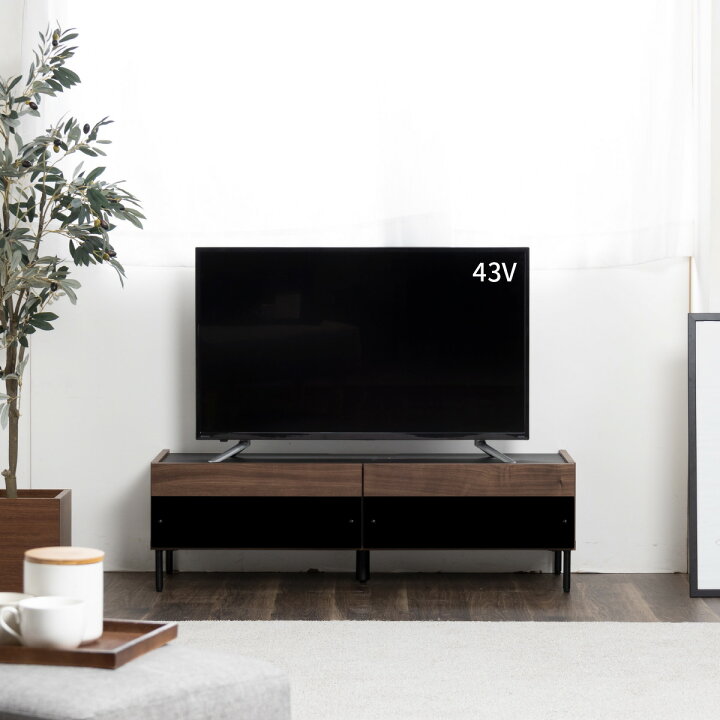 楽天市場】テレビボード ローボード テレビ台 おしゃれ 110cm 