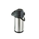 魔法瓶 卓上ポット 押す 保温ポット エアーポット 大容量 1.6L 1.9L 3L 4L ステンレスポット 保温保冷 熱湯 広口 まほうびん 安全ロック設計 火傷防止設計 ステンレス 手持ち付き 持ち運び便利 卓上 保温 保冷