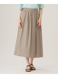 【SALE／30%OFF】【洗える】ランダムタック スカート 自由区 ジユウク スカート ロング・マキシスカート ブラック【RBA_E】【送料無料】[Rakuten Fashion]