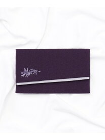 【日本製】刺繍入り袱紗 自由区 FORMAL ジユウク バッグ ハンドバッグ ブラック パープル【送料無料】[Rakuten Fashion]