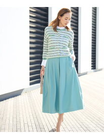 【SALE／40%OFF】【SHIHOさん着用・洗える】ストレッチライトツイル スカート 自由区 S ジユウク スカート ロング・マキシスカート カーキグリーン ベージュ【RBA_E】【送料無料】[Rakuten Fashion]