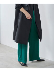 【SALE／50%OFF】【洗える】コットンダブルクロスストレート パンツ 自由区 L ジユウク パンツ その他のパンツ ブラック グリーン【RBA_E】【送料無料】[Rakuten Fashion]