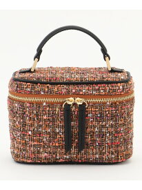 【SALE／30%OFF】ラメノットファンシーツイードヴァニティ バッグ 自由区 ジユウク バッグ ショルダーバッグ オレンジ ブルー【RBA_E】【送料無料】[Rakuten Fashion]