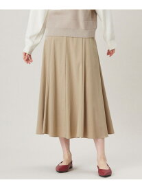 【SALE／40%OFF】【カタログ掲載・セットアップ対応・洗える】ドレープツイル スカート 自由区 L ジユウク スカート ロング・マキシスカート ベージュ ネイビー【RBA_E】【送料無料】[Rakuten Fashion]