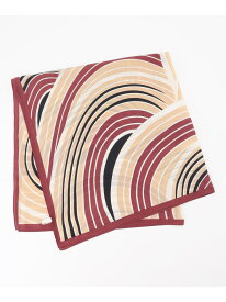 【SALE／40%OFF】【SHIHOさん着用】マルチカラーシルク スカーフ 自由区 ジユウク ファッション雑貨 スカーフ・バンダナ ピンク【RBA_E】【送料無料】[Rakuten Fashion]