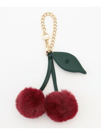 チェリー チャーム 自由区 ジユウク ファッション雑貨 チャーム・キーチェーン グレー ベージュ【送料無料】[Rakuten Fashion]