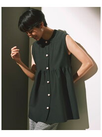 【SALE／40%OFF】【カタログ掲載・洗える】パールディティールニット ジレ 自由区 ジユウク トップス ベスト・ジレ ネイビー【RBA_E】【送料無料】[Rakuten Fashion]