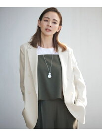 【ドラマ「明日はもっと いい日になる」着用】【SHIHOさん着用・セットアップ対応・接触冷感・洗える】リネンライクシンセティックテーラード ジャケット 自由区 ジユウク ジャケット・アウター テーラードジャケット・ブレザー【送料無料】[Rakuten Fashion]