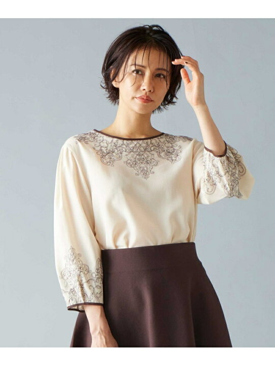 楽天市場】【SALE／50%OFF】【洗える】コードエンブロイダリーボート 