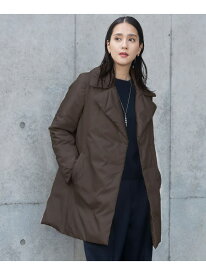 【撥水加工・洗える】ステッチレスダウン コート 自由区 ジユウク ジャケット・アウター ダウンジャケット・ダウンベスト グレー ブラック ブラウン【送料無料】[Rakuten Fashion]