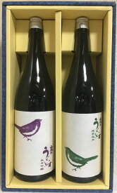 庭のうぐいす 飲み比べギフトセット（特別純米／純米吟醸）ギフト箱入り 福岡県（株式会社山口酒造場）【1800ml2本】