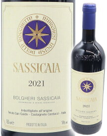 [2021] サッシカイア 750ml 赤 パーカーポイント100点！ 【送料無料】（沖縄・離島は別）