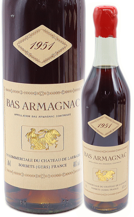 ARMAGNAC ブランデー700ml40度 楽天市場】[1951] シャトー ド ルーバード 700ml 40％ アルマニャック