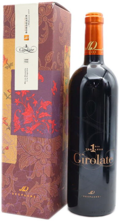 Girolate 2001 ボルドー赤ワイン 750ml
