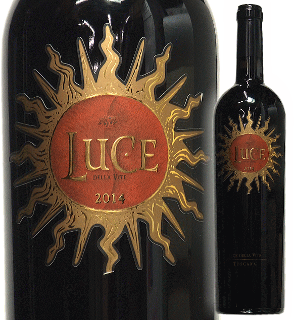 イタリアワインのルネッサンスだ 2014 ルーチェ 超格安価格 750ml 赤 ジェームス 輸入元：日本リカー 【返品不可】 サックリング96点 正規品