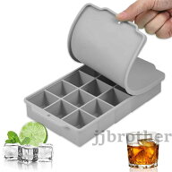 2個セット シリコン 製氷皿 製氷器 四角氷 3.5cm シリコン製氷機 製氷ケース アイスキューブ 氷トレー ソ…