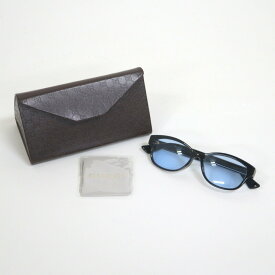 【中古】GUCCI グッチ サングラス プラスチック ブラック×ブルーレンズ GG06390A