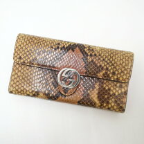 楽天市場】gucci 長財布 パイソンの通販