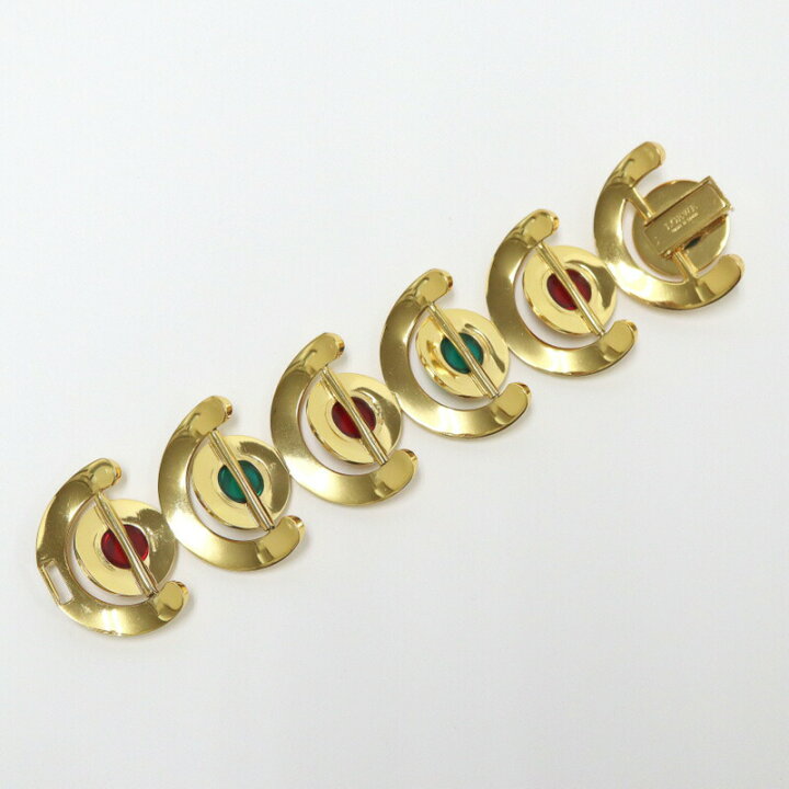 楽天市場】【中古】LOEWE ロエベ ブレスレット カラーストーン×GP 