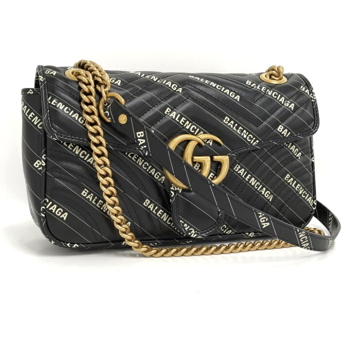 楽天市場】【中古】GUCCI BALENCIAGA コラボ ショルダーバッグ ザ  