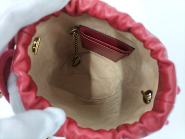 楽天市場】【中古】GUCCI ミニ バケットバッグ ショルダーバッグ GG 