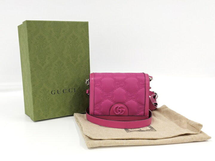 楽天市場】【中古】GUCCI ショルダーバック ロゴ レザー ナイロン  