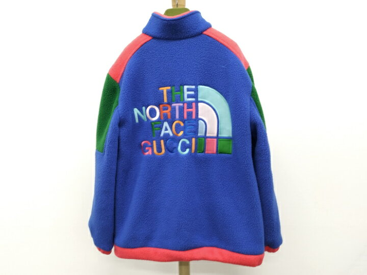 楽天市場】【中古】GUCCI ノースフェイスコラボ フリースジャケット  