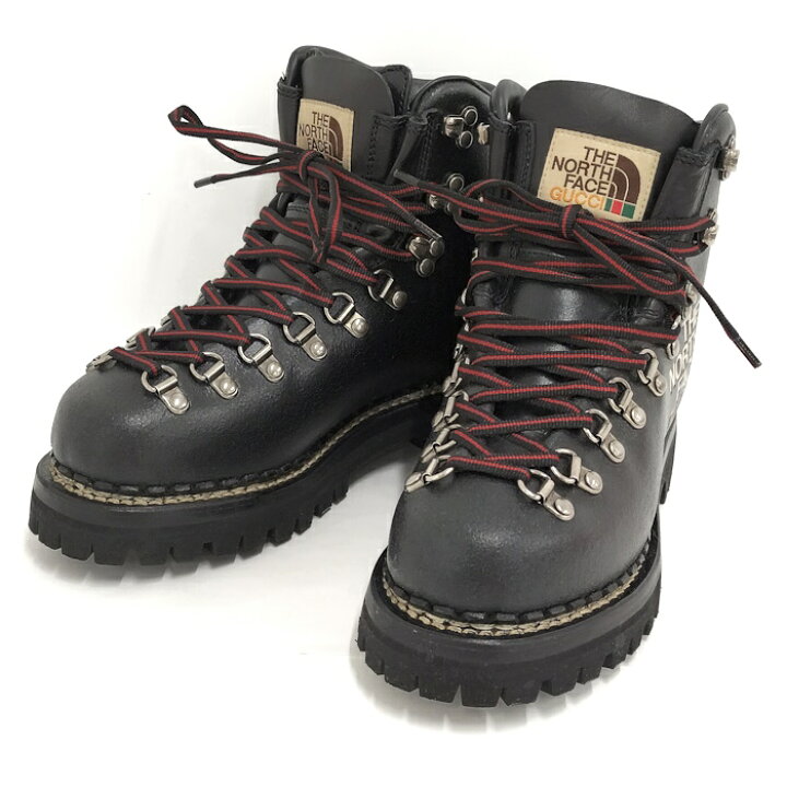 楽天市場】【中古】GUCCI THE NORTH FACE コラボ トレッキングブーツ 