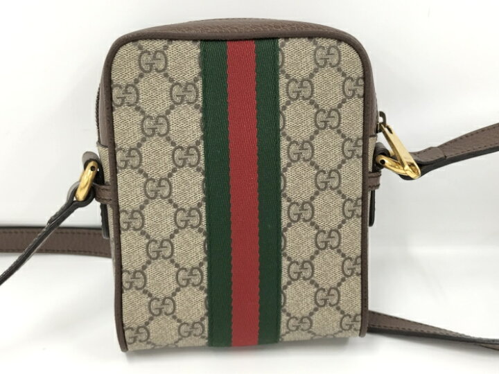 楽天市場】【中古】GUCCI ショルダーバッグ オフィディア GGスプリーム 