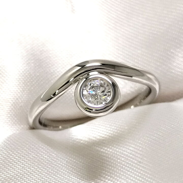 楽天市場】【中古】Tiffany＆Co. カーブド バイザヤード リング Pt950 