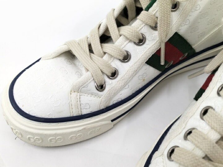 楽天市場】【中古】GUCCI テニス 1977 ハイカット スニーカー 