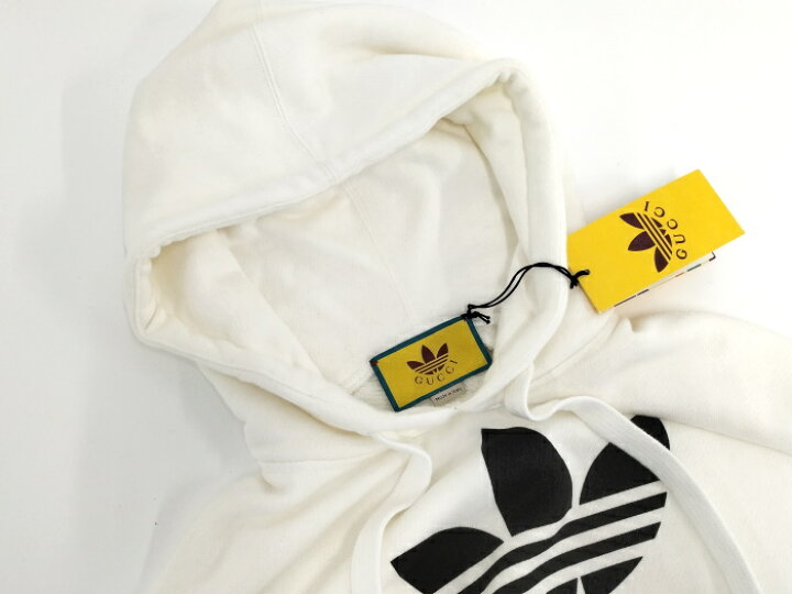 楽天市場】【中古】GUCCI×adidas コラボレーション パーカー コットン  