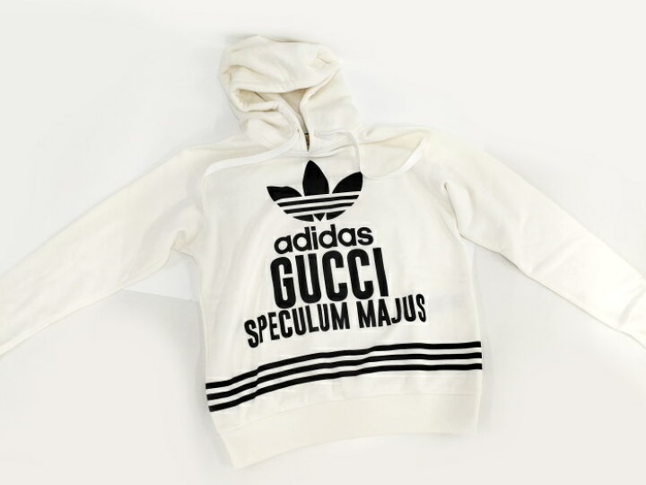 楽天市場】【中古】GUCCI×adidas コラボレーション パーカー コットン  