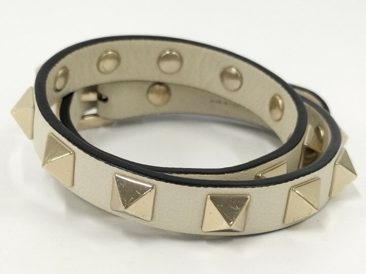 楽天市場】【中古】VALENTINO ヴァレンティノ ロックスタッズダブル 