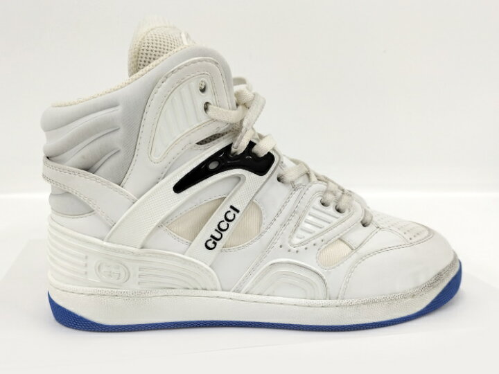 楽天市場】【中古】GUCCI BASKET ハイカットスニーカー インター  