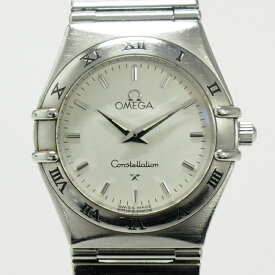 【中古】OMEGA コンステレーション レディース 腕時計 SS クオーツ シルバー文字盤 1572.30