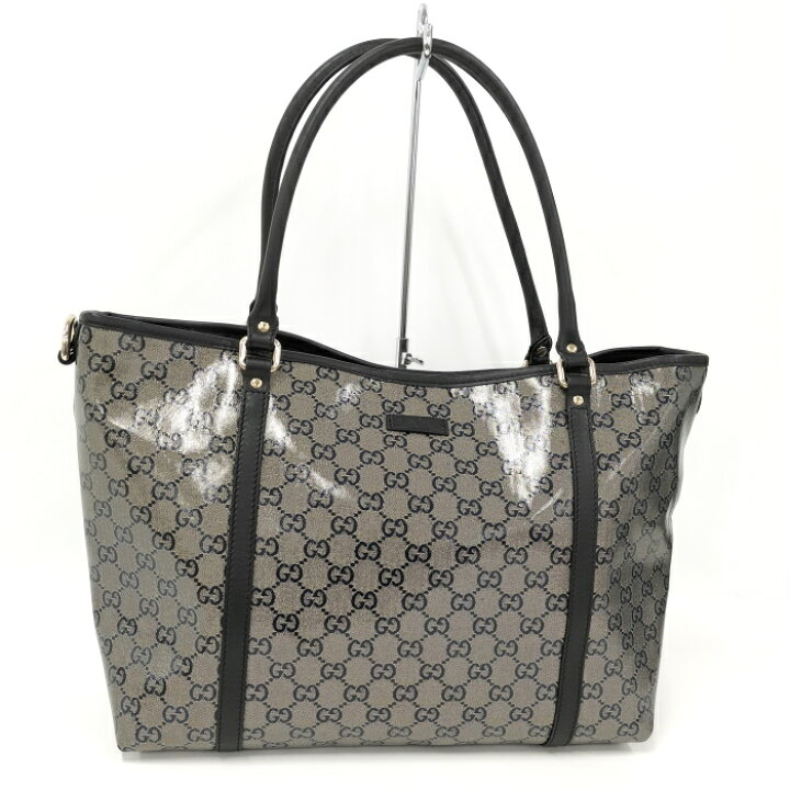 楽天市場】【中古】GUCCI トートバッグ ショルダーバッグ GGクリスタル 